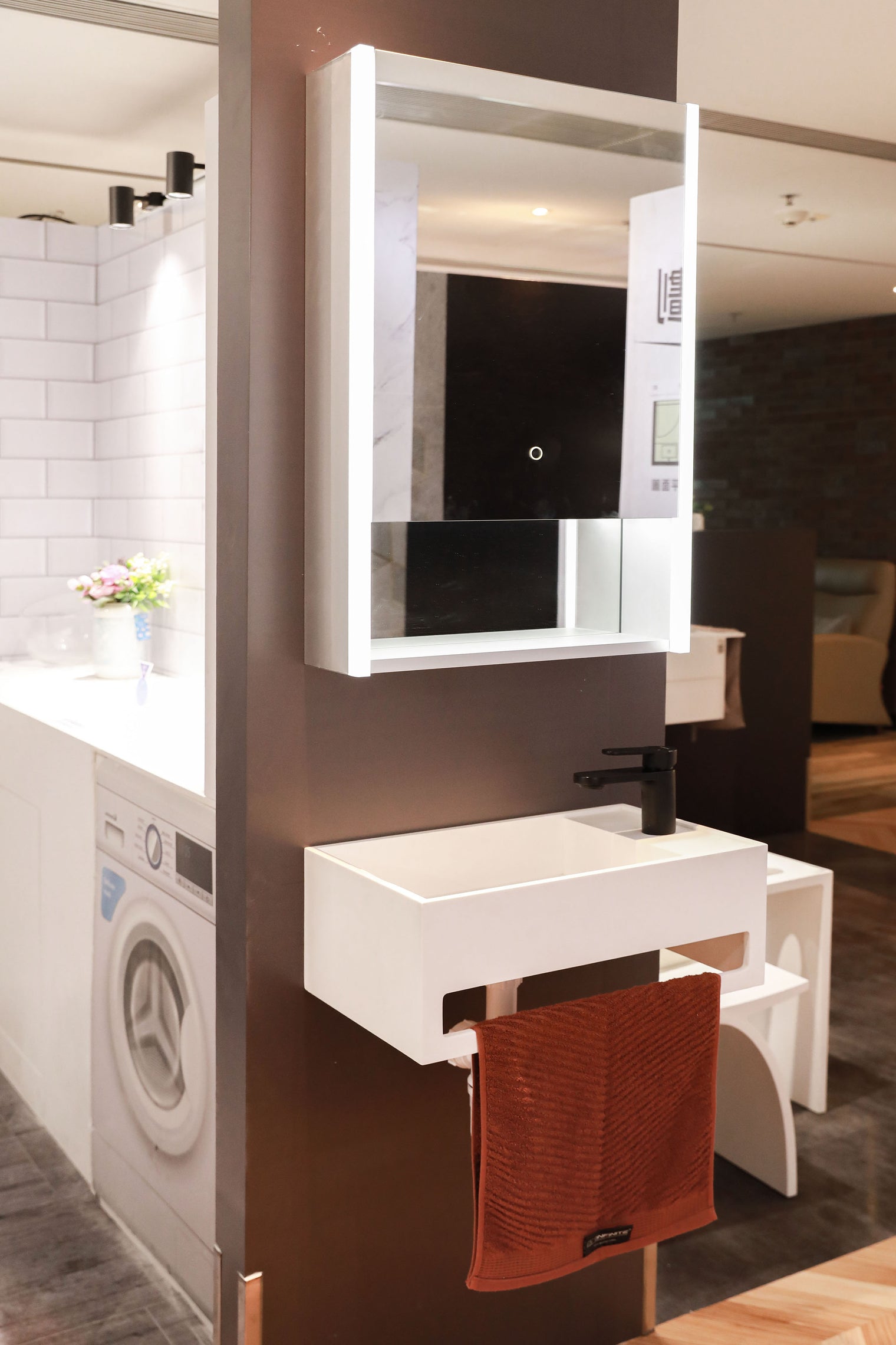 Pure WM 50L-WALL MOUNT WASHBASINS-訂造一體無縫洗手盆,Tailor made Washbasins,waterbasin hk, 浴室物料,浴室裝修,訂造洗手盆,浴室翻新,Bathroomware ,Bespoke bathroom,浴室配件,訂造浴室潔具,訂造浴室傢俬,香港 浴室設計 公司,best custom bathroom furniture HK, Infinite Bath