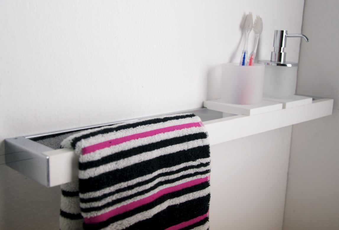 ROME Towel Bar w/Cup Holders-Bathroom Accessories-high-end bathtub showroom Hong Kong, Infinite Bath, Infinite Showroom, mirror cabinet,Bathtub details, Bathroom Accessories,bathroom solid surface, bathroom tailor,bathroom furniture, 浴室物料,浴室配件,浴缸香港, Bathroomware ,Bespoke bathroom,洗手盤 訂造,Cloakroom,Vanities, Mirrors,Bathroom Furniture, 浴室裝修,浴室 櫃 訂造