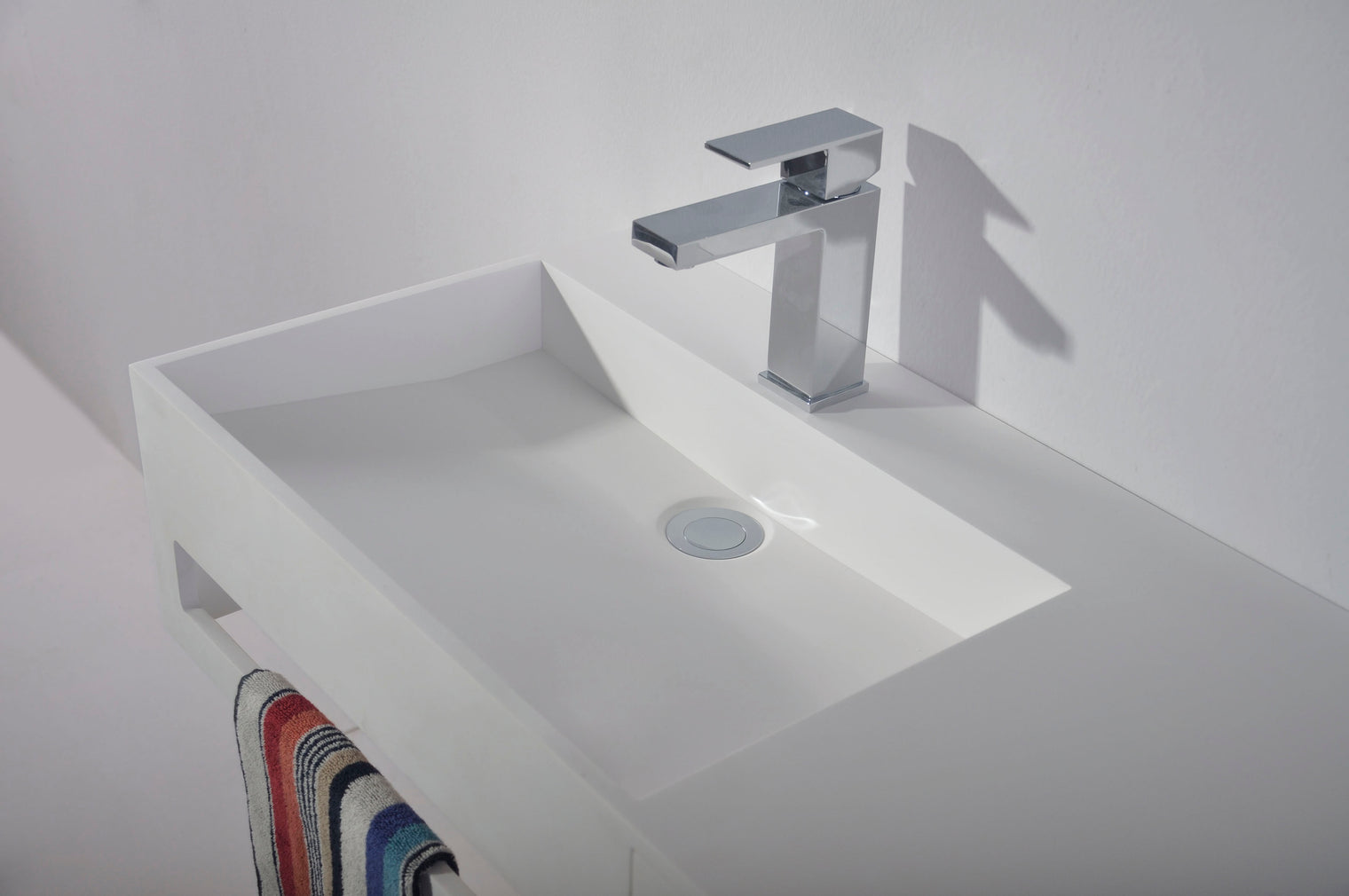 Juno 90L with Drawer-WALL MOUNT WASHBASINS-訂造一體無縫洗手盆,Tailor made Washbasins,waterbasin hk, 浴室物料,浴室裝修,訂造洗手盆,浴室翻新,Bathroomware ,Bespoke bathroom,浴室配件,訂造浴室潔具,訂造浴室傢俬,香港 浴室設計 公司,best custom bathroom furniture HK, Infinite Bath