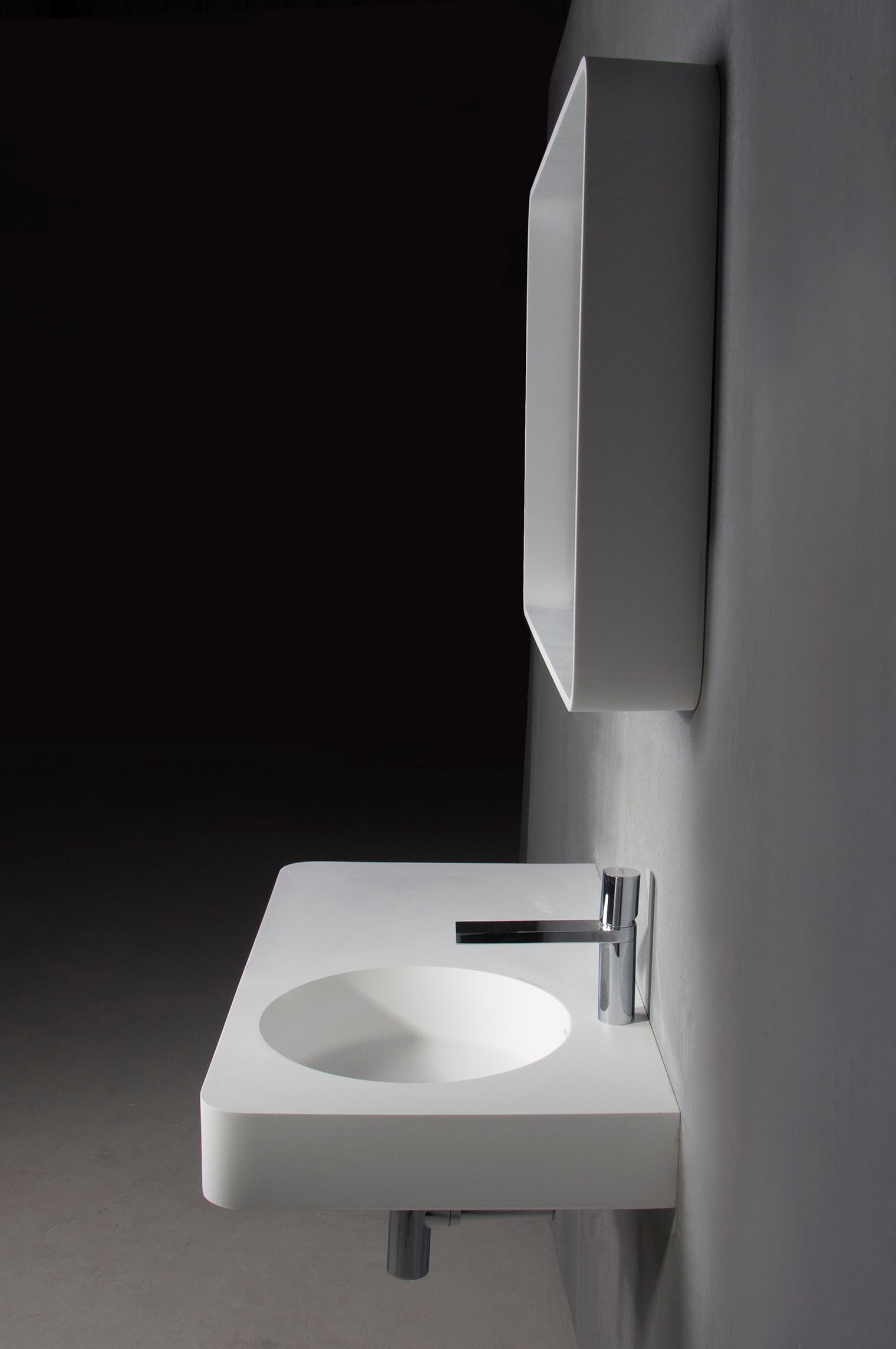 Cirque WM 75R-WALL MOUNT WASHBASINS-訂造一體無縫洗手盆,Tailor made Washbasins,waterbasin hk, 浴室物料,浴室裝修,訂造洗手盆,浴室翻新,Bathroomware ,Bespoke bathroom,浴室配件,訂造浴室潔具,訂造浴室傢俬,香港 浴室設計 公司,best custom bathroom furniture HK, Infinite Bath