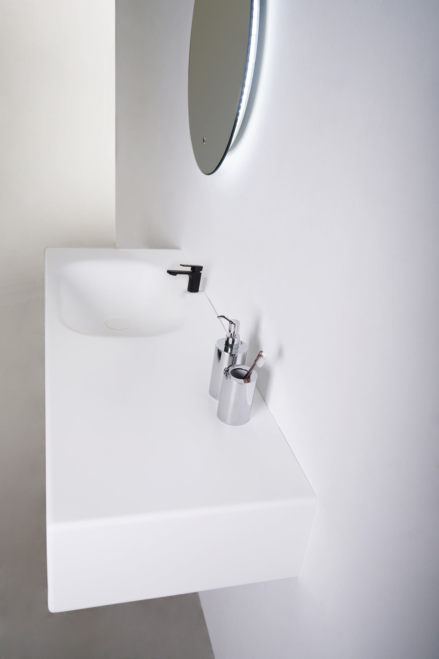 Spio WM 140L w/Shelf-WALL MOUNT WASHBASINS-訂造一體無縫洗手盆,Tailor made Washbasins,waterbasin hk, 浴室物料,浴室裝修,訂造洗手盆,浴室翻新,Bathroomware ,Bespoke bathroom,浴室配件,訂造浴室潔具,訂造浴室傢俬,香港 浴室設計 公司,best custom bathroom furniture HK, Infinite Bath