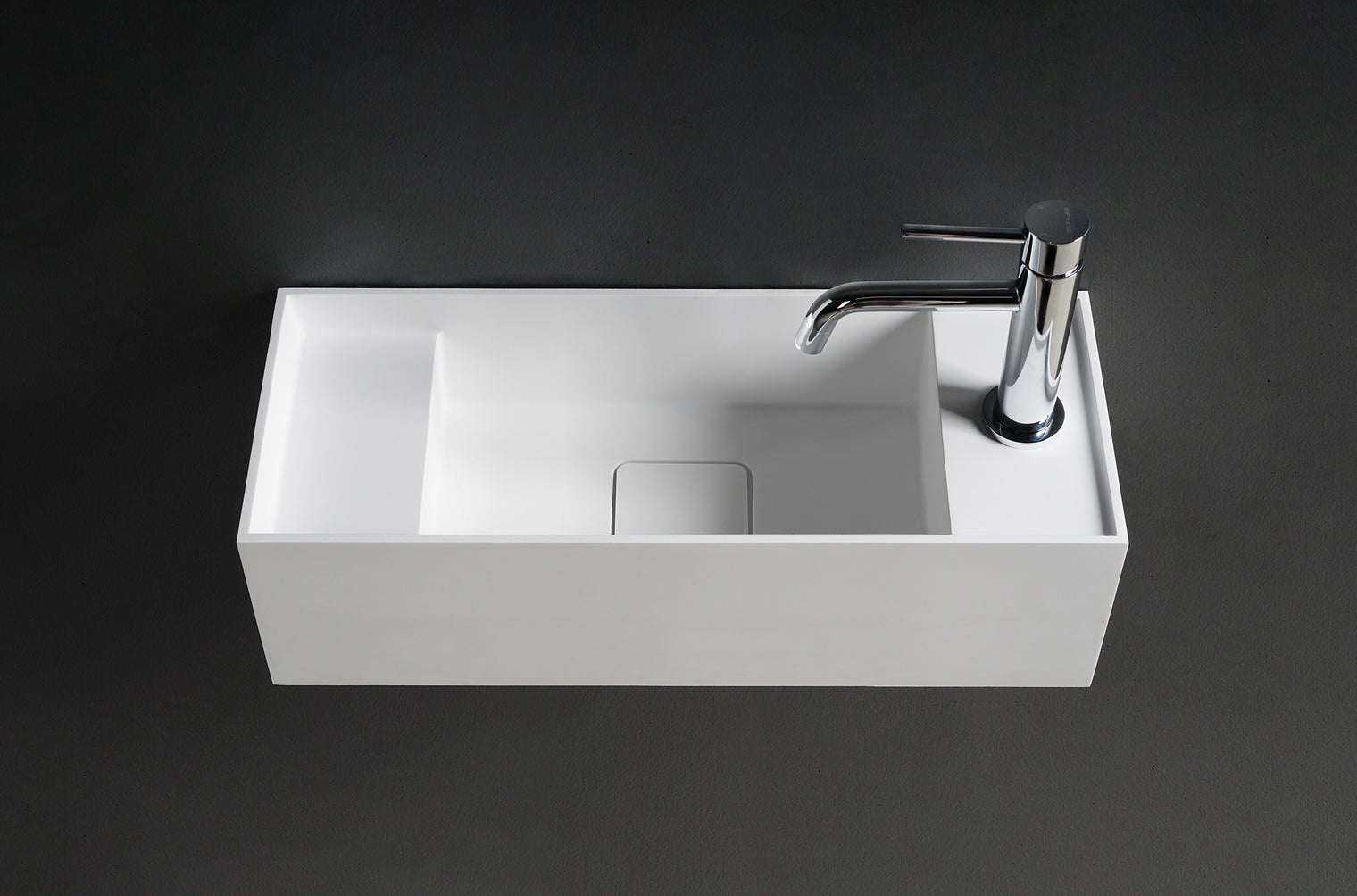 CUBE-X WM 55-WALL MOUNT WASHBASINS-訂造一體無縫洗手盆,Tailor made Washbasins,waterbasin hk, 浴室物料,浴室裝修,訂造洗手盆,浴室翻新,Bathroomware ,Bespoke bathroom,浴室配件,訂造浴室潔具,訂造浴室傢俬,香港 浴室設計 公司,best custom bathroom furniture HK, Infinite Bath