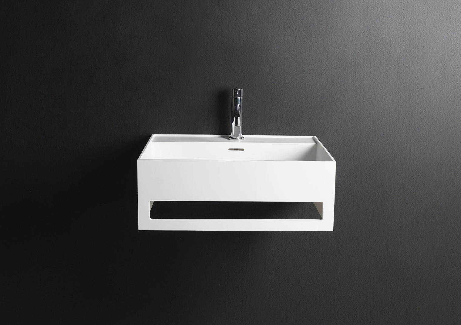 CUBE-X WM 50 w/Towel Bar-WALL MOUNT WASHBASINS-訂造一體無縫洗手盆,Tailor made Washbasins,waterbasin hk, 浴室物料,浴室裝修,訂造洗手盆,浴室翻新,Bathroomware ,Bespoke bathroom,浴室配件,訂造浴室潔具,訂造浴室傢俬,香港 浴室設計 公司,best custom bathroom furniture HK, Infinite Bath