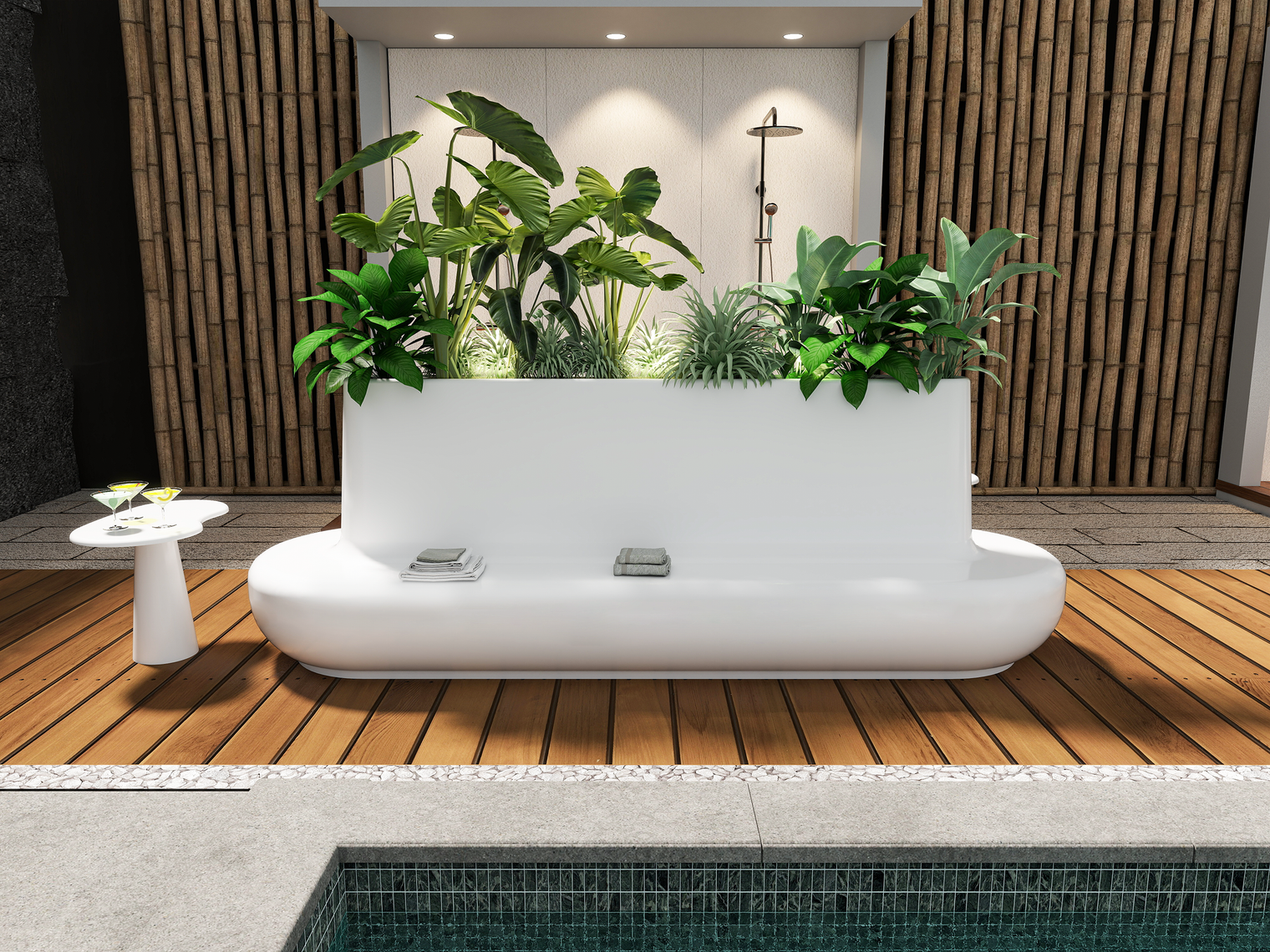 SEED Long Plant Bench