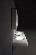 Cirque WM 150DB with Towel Bar-WALL MOUNT WASHBASINS-訂造一體無縫洗手盆,Tailor made Washbasins,waterbasin hk, 浴室物料,浴室裝修,訂造洗手盆,浴室翻新,Bathroomware ,Bespoke bathroom,浴室配件,訂造浴室潔具,訂造浴室傢俬,香港 浴室設計 公司,best custom bathroom furniture HK, Infinite Bath
