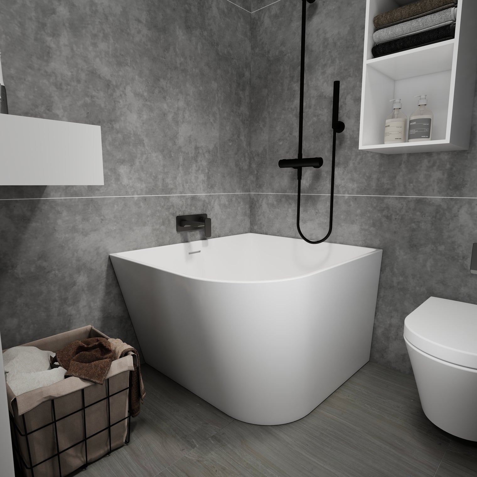 Siena 90L-BATHTUBS-INFINITE-訂造洗手盆,浴室翻新, small size bathtubs, custom-made bathtub HK,freestanding bathtub Hong Kong, 獨立式 浴缸 香港, premium bathtub brands HK, Where to buy bathtubs in Hong Kong, best custom bathroom furniture HK, Infinite Bath, Infinite浴缸, Cloakroom,Vanities, Mirrors,Bathroom Furniture, 浴室裝修,浴室 櫃 訂造