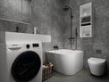 Siena 90L-BATHTUBS-INFINITE-訂造洗手盆,浴室翻新, small size bathtubs, custom-made bathtub HK,freestanding bathtub Hong Kong, 獨立式 浴缸 香港, premium bathtub brands HK, Where to buy bathtubs in Hong Kong, best custom bathroom furniture HK, Infinite Bath, Infinite浴缸, Cloakroom,Vanities, Mirrors,Bathroom Furniture, 浴室裝修,浴室 櫃 訂造