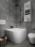 Siena 90L-BATHTUBS-INFINITE-訂造洗手盆,浴室翻新, small size bathtubs, custom-made bathtub HK,freestanding bathtub Hong Kong, 獨立式 浴缸 香港, premium bathtub brands HK, Where to buy bathtubs in Hong Kong, best custom bathroom furniture HK, Infinite Bath, Infinite浴缸, Cloakroom,Vanities, Mirrors,Bathroom Furniture, 浴室裝修,浴室 櫃 訂造
