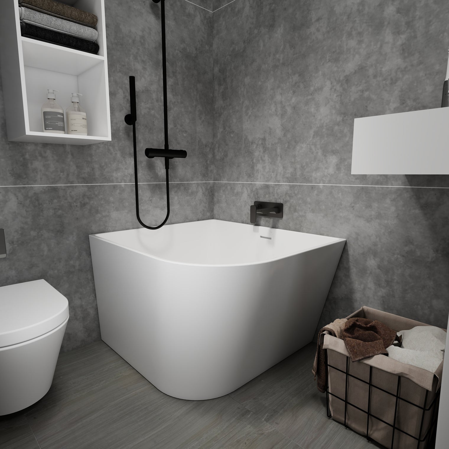 Siena 90R-BATHTUBS-INFINITE-訂造洗手盆,浴室翻新, small size bathtubs, custom-made bathtub HK,freestanding bathtub Hong Kong, 獨立式 浴缸 香港, premium bathtub brands HK, Where to buy bathtubs in Hong Kong, best custom bathroom furniture HK, Infinite Bath, Infinite浴缸, Cloakroom,Vanities, Mirrors,Bathroom Furniture, 浴室裝修,浴室 櫃 訂造