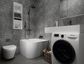Siena 90R-BATHTUBS-INFINITE-訂造洗手盆,浴室翻新, small size bathtubs, custom-made bathtub HK,freestanding bathtub Hong Kong, 獨立式 浴缸 香港, premium bathtub brands HK, Where to buy bathtubs in Hong Kong, best custom bathroom furniture HK, Infinite Bath, Infinite浴缸, Cloakroom,Vanities, Mirrors,Bathroom Furniture, 浴室裝修,浴室 櫃 訂造