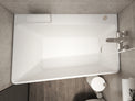 Venice 120R-BATHTUBS-INFINITE-訂造洗手盆,浴室翻新, small size bathtubs, custom-made bathtub HK,freestanding bathtub Hong Kong, 獨立式 浴缸 香港, premium bathtub brands HK, Where to buy bathtubs in Hong Kong, best custom bathroom furniture HK, Infinite Bath, Infinite浴缸, Cloakroom,Vanities, Mirrors,Bathroom Furniture, 浴室裝修,浴室 櫃 訂造