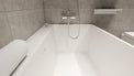 Venice 120R-BATHTUBS-INFINITE-訂造洗手盆,浴室翻新, small size bathtubs, custom-made bathtub HK,freestanding bathtub Hong Kong, 獨立式 浴缸 香港, premium bathtub brands HK, Where to buy bathtubs in Hong Kong, best custom bathroom furniture HK, Infinite Bath, Infinite浴缸, Cloakroom,Vanities, Mirrors,Bathroom Furniture, 浴室裝修,浴室 櫃 訂造