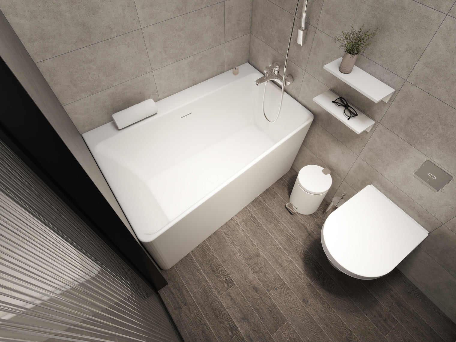 Venice 120R-BATHTUBS-INFINITE-訂造洗手盆,浴室翻新, small size bathtubs, custom-made bathtub HK,freestanding bathtub Hong Kong, 獨立式 浴缸 香港, premium bathtub brands HK, Where to buy bathtubs in Hong Kong, best custom bathroom furniture HK, Infinite Bath, Infinite浴缸, Cloakroom,Vanities, Mirrors,Bathroom Furniture, 浴室裝修,浴室 櫃 訂造