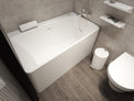 Venice 120R-BATHTUBS-INFINITE-訂造洗手盆,浴室翻新, small size bathtubs, custom-made bathtub HK,freestanding bathtub Hong Kong, 獨立式 浴缸 香港, premium bathtub brands HK, Where to buy bathtubs in Hong Kong, best custom bathroom furniture HK, Infinite Bath, Infinite浴缸, Cloakroom,Vanities, Mirrors,Bathroom Furniture, 浴室裝修,浴室 櫃 訂造