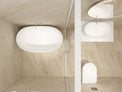 Niagara (Oval) 118-BATHTUBS-INFINITE-訂造洗手盆,浴室翻新, small size bathtubs, custom-made bathtub HK,freestanding bathtub Hong Kong, 獨立式 浴缸 香港, premium bathtub brands HK, Where to buy bathtubs in Hong Kong, best custom bathroom furniture HK, Infinite Bath, Infinite浴缸, Cloakroom,Vanities, Mirrors,Bathroom Furniture, 浴室裝修,浴室 櫃 訂造