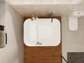 Osaka RR 115 (TB)-BATHTUBS-INFINITE BATH,bathroom design hk, Bathroom furniture,香港浴室,浴室用品,浴室潔具,花灑,水龍頭,浴簾,鏡,洗手盆,層架組合,浴室傢俬,廁所板,浴江
