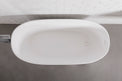 Verona 150 Freestanding Designer Solid Surfaces Oval Bathtub Verona系列1米5鵝蛋型人造石設計師獨立式鍋居浴缸採用特別溢水設計