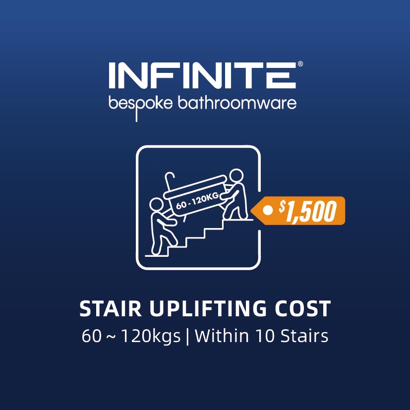 Stair Uplifting Cost (60~120kgs | Within 10 Stairs)