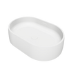 GELA 60 Designer Solid Surfaces Overcounter Washbasin GELA系列60CM橢圓型人造石設計師檯上式臉盆採用特別溢水設計