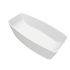 Palermo 170 Freestanding Solid Surfaces Rounded Rectangle Bathtub Palermo系列1米7圓角長方型人造石獨立式大浴缸採用特別溢水設計