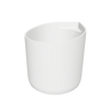 Rovigo 78 Freestanding Designer Round Solid Surfaces Corner Bathtub Rovigo系列70cm圓型人造石設計師獨立角落式蝸居浴缸採用特別溢水設計