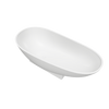 Firenze 180 Freestanding Designer Solid Surfaces Egg Bathtub Firenze系列1米8蛋型人造石設計師獨立式大浴缸採用特別溢水設計