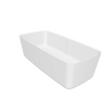 Niagara (Rounded Rectangle) 168 Freestanding Solid Surfaces Bathtub Niagara系列1米6圓角長方型人造石獨立式大浴缸採用特別溢水設計