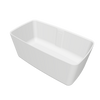 Niagara (Rounded Rectangle) 118 Freestanding Designer Solid Surfaces Rounded Rectangle Bathtub Niagara系列1米1圓角長方型人造石設計師獨立式蝸居浴缸採用特別溢水設計