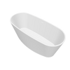 Verona 158 Freestanding Solid Surfaces Oval Bathtub Verona系列1米5鵝蛋型人造石獨立式大浴缸採用特別溢水設計