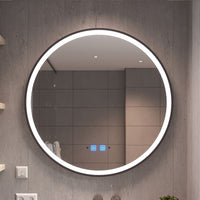 BURGOS LED Mirror 60-Bathroom Vanities-[BURGOS LED Mirror 60-Bathroom Vanities-Smart bathroom Hong Kong, Smart mirror toilet, LED bathroom mirror, Smart mirror with light, High-tech toilet mirror, Smart vanity mirror, Mirror with LED lighting, Modern toilet mirror, Smart makeup mirror, Mirror with built-in lights, Smart mirror for bathroom, Luxury bathroom mirror, Digital mirror Hong Kong, Smart home bathroom accessories,智能浴室 香港, 智能廁所鏡, LED 浴室鏡, 智能鏡帶燈, 高科技廁所鏡, 智能化妝鏡, 鏡子帶LED燈, 內置燈光鏡子, 浴室智能鏡, 豪華浴室鏡, 數碼鏡子 香港, 