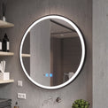 BURGOS LED Mirror 60-Bathroom Vanities-[BURGOS LED Mirror 60-Bathroom Vanities-Smart bathroom Hong Kong, Smart mirror toilet, LED bathroom mirror, Smart mirror with light, High-tech toilet mirror, Smart vanity mirror, Mirror with LED lighting, Modern toilet mirror, Smart makeup mirror, Mirror with built-in lights, Smart mirror for bathroom, Luxury bathroom mirror, Digital mirror Hong Kong, Smart home bathroom accessories,智能浴室 香港, 智能廁所鏡, LED 浴室鏡, 智能鏡帶燈, 高科技廁所鏡, 智能化妝鏡, 鏡子帶LED燈, 內置燈光鏡子, 浴室智能鏡, 豪華浴室鏡, 數碼鏡子 香港, 