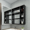 LEON Mirror Cabinet 140-Bathroom Vanities-INFINITE-訂造洗手盆,浴室翻新, small size bathtubs, custom-made bathtub HK,freestanding bathtub Hong Kong, 獨立式 浴缸 香港, premium bathtub brands HK, Where to buy bathtubs in Hong Kong, best custom bathroom furniture HK, Infinite Bath, Infinite浴缸, Cloakroom,Vanities, Mirrors,Bathroom Furniture, 浴室裝修,浴室 櫃 訂造