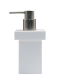 ROME Square Soap Dispenser-Accessories-high-end bathtub showroom Hong Kong, Infinite Bath, Infinite Showroom, mirror cabinet,Bathtub details, Bathroom Accessories,bathroom solid surface, bathroom tailor,bathroom furniture, 浴室物料,浴室配件,浴缸香港, Bathroomware ,Bespoke bathroom,洗手盤 訂造,Cloakroom,Vanities, Mirrors,Bathroom Furniture, 浴室裝修,浴室 櫃 訂造