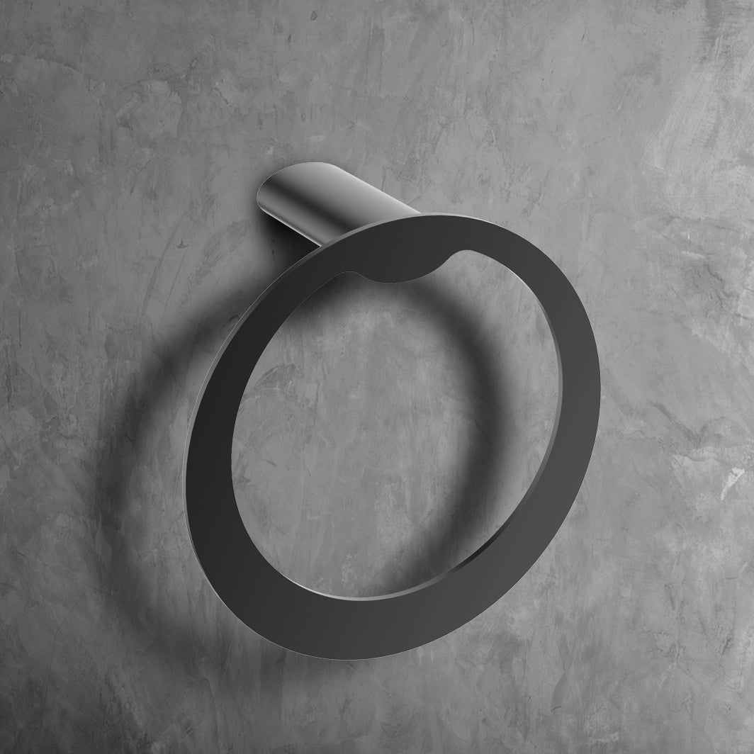 NUUK Towel Ring-Towel Rails & Towel Rings-high-end bathtub showroom Hong Kong, Infinite Bath, Infinite Showroom, mirror cabinet,Bathtub details, Bathroom Accessories,bathroom solid surface, bathroom tailor,bathroom furniture, 浴室物料,浴室配件,浴缸香港, Bathroomware ,Bespoke bathroom,洗手盤 訂造,Cloakroom,Vanities, Mirrors,Bathroom Furniture, 浴室裝修,浴室 櫃 訂造