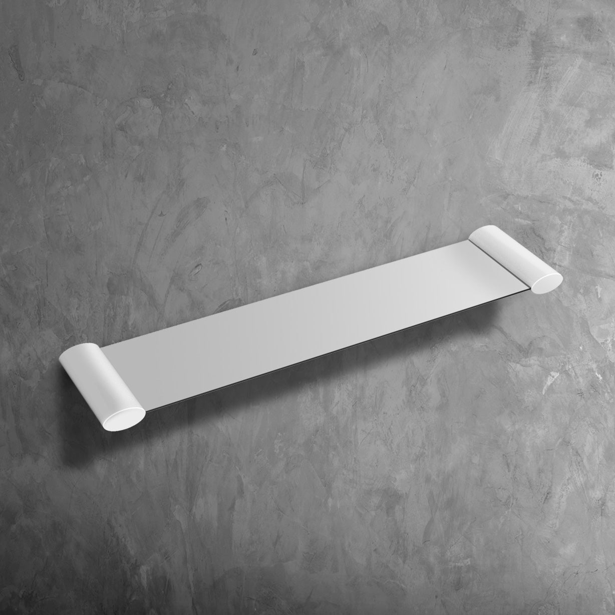 NUUK Shower Shelf 50-Shelving & Baskets-high-end bathtub showroom Hong Kong, Infinite Bath, Infinite Showroom, mirror cabinet,Bathtub details, Bathroom Accessories,bathroom solid surface, bathroom tailor,bathroom furniture, 浴室物料,浴室配件,浴缸香港, Bathroomware ,Bespoke bathroom,洗手盤 訂造,Cloakroom,Vanities, Mirrors,Bathroom Furniture, 浴室裝修,浴室 櫃 訂造