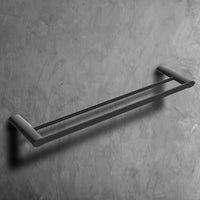 NUUK Double Towel Rail 60-Towel Rails & Towel Rings-high-end bathtub showroom Hong Kong, Infinite Bath, Infinite Showroom, mirror cabinet,Bathtub details, Bathroom Accessories,bathroom solid surface, bathroom tailor,bathroom furniture, 浴室物料,浴室配件,浴缸香港, Bathroomware ,Bespoke bathroom,洗手盤 訂造,Cloakroom,Vanities, Mirrors,Bathroom Furniture, 浴室裝修,浴室 櫃 訂造