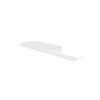 INFINITE | BARN Toilet Roll Holder with shelf | Zinc base, Brass pipe