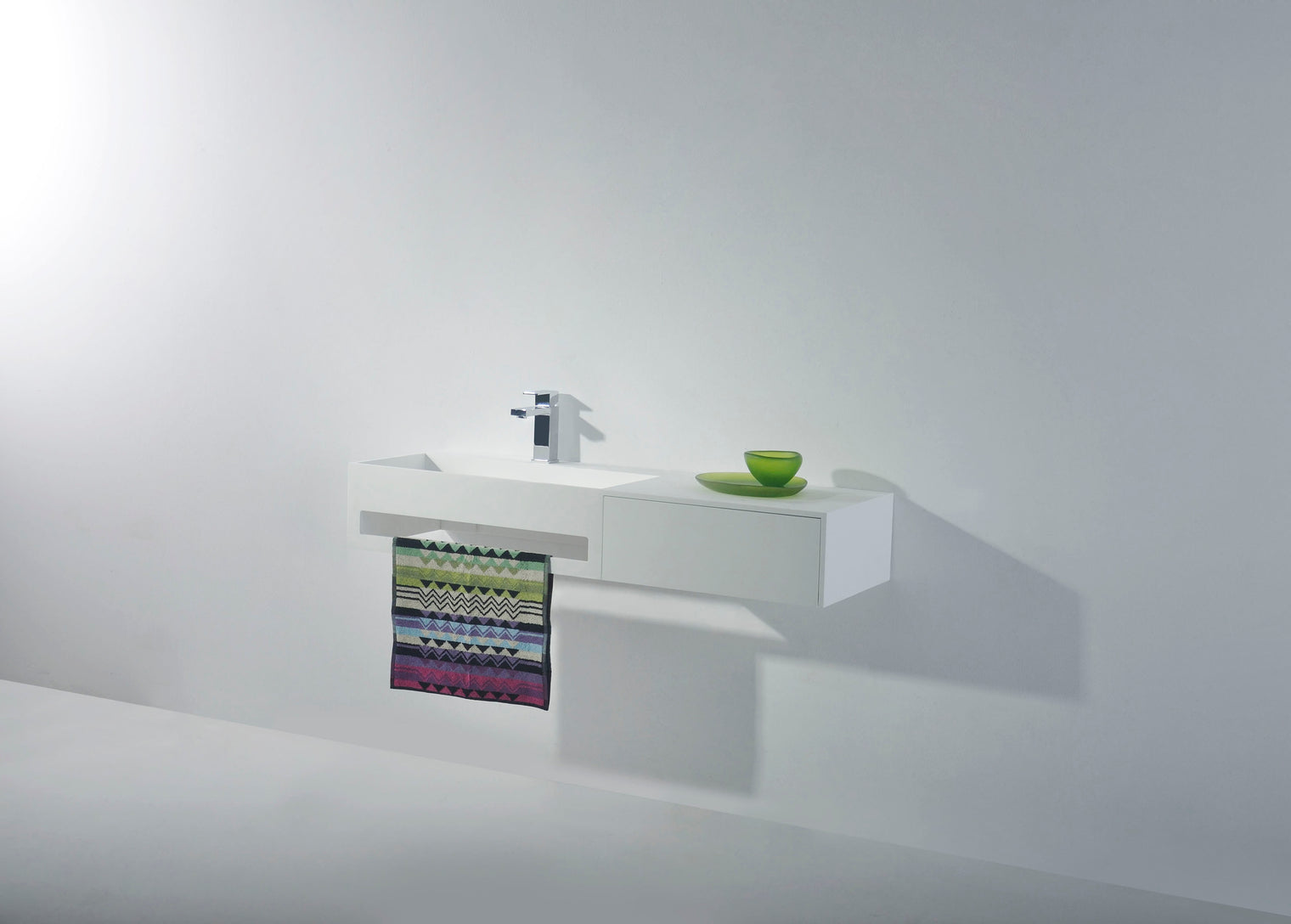 Juno 120L with Drawer-WALL MOUNT WASHBASINS-訂造一體無縫洗手盆,Tailor made Washbasins,waterbasin hk, 浴室物料,浴室裝修,訂造洗手盆,浴室翻新,Bathroomware ,Bespoke bathroom,浴室配件,訂造浴室潔具,訂造浴室傢俬,香港 浴室設計 公司,best custom bathroom furniture HK, Infinite Bath