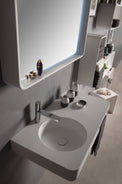 Cirque WM 75L with Towel Bar-WALL MOUNT WASHBASINS-訂造一體無縫洗手盆,Tailor made Washbasins,waterbasin hk, 浴室物料,浴室裝修,訂造洗手盆,浴室翻新,Bathroomware ,Bespoke bathroom,浴室配件,訂造浴室潔具,訂造浴室傢俬,香港 浴室設計 公司,best custom bathroom furniture HK, Infinite Bath