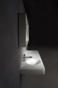 Cirque WM 120L with Towel Bar-WALL MOUNT WASHBASINS-訂造一體無縫洗手盆,Tailor made Washbasins,waterbasin hk, 浴室物料,浴室裝修,訂造洗手盆,浴室翻新,Bathroomware ,Bespoke bathroom,浴室配件,訂造浴室潔具,訂造浴室傢俬,香港 浴室設計 公司,best custom bathroom furniture HK, Infinite Bath