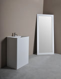 Bassano P 60-PEDESTAL WASHBASINS-訂造一體無縫洗手盆,Tailor made Washbasins,waterbasin hk, 浴室物料,浴室裝修,訂造洗手盆,浴室翻新,Bathroomware ,Bespoke bathroom,浴室配件,訂造浴室潔具,訂造浴室傢俬,香港 浴室設計 公司,best custom bathroom furniture HK, Infinite Bath