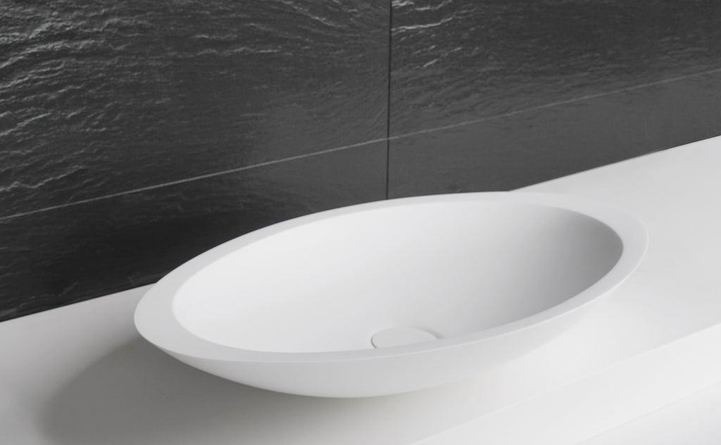 INFINITE | Bari 60 Overcounter Washbasin | INFINITE Solid Surfaces