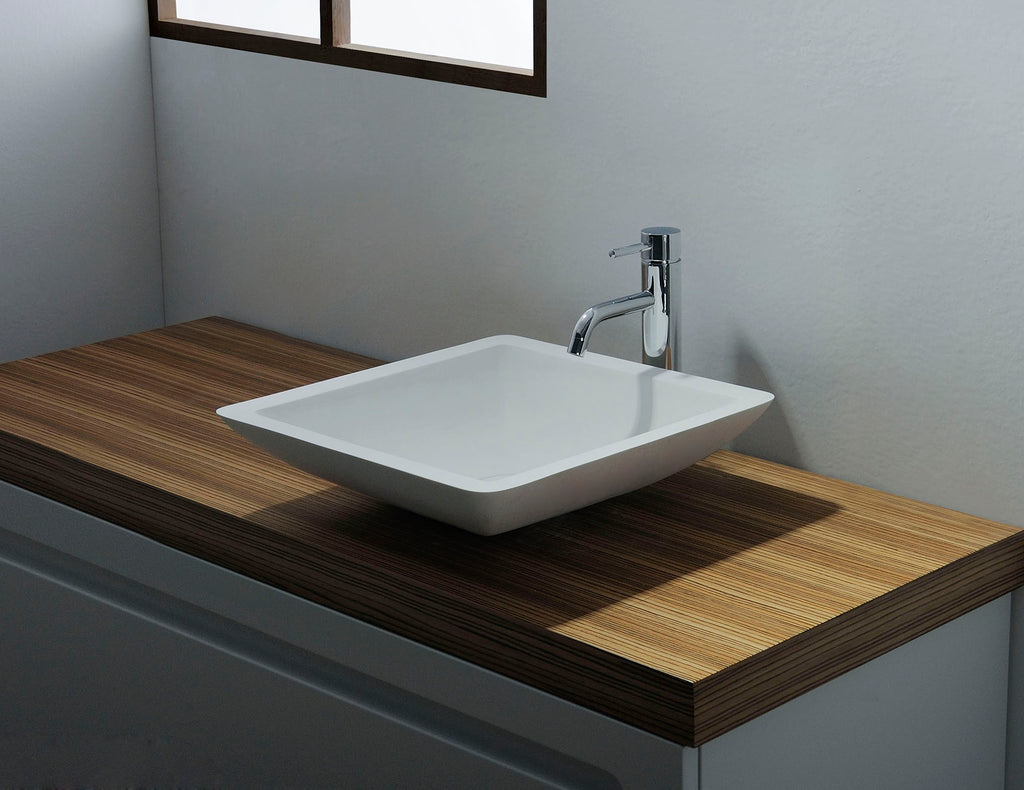 INFINITE | Bari RS 42.5 Overcounter Washbasin | INFINITE Solid Surfaces