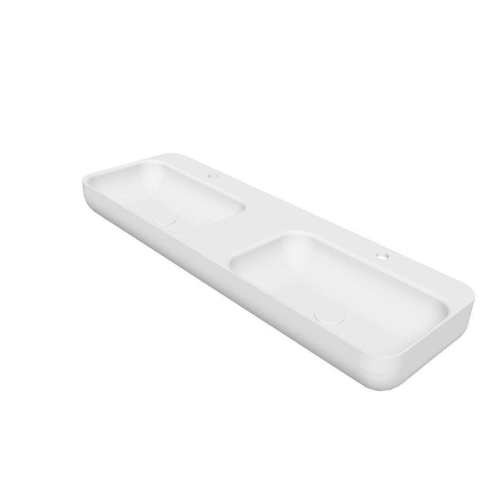 Niagara WM 120DB Solid Surfaces Overcounter Washbasin Niagara系列1米2膚感人造石台上洗手盆
