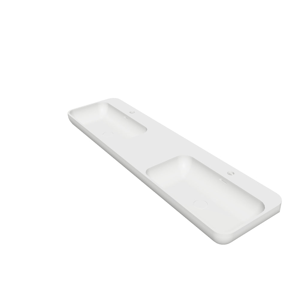 Niagara Wm 150DB Solid Surfaces Overcounter Washbasin Niagara系列1米5膚感人造石台上洗手盆