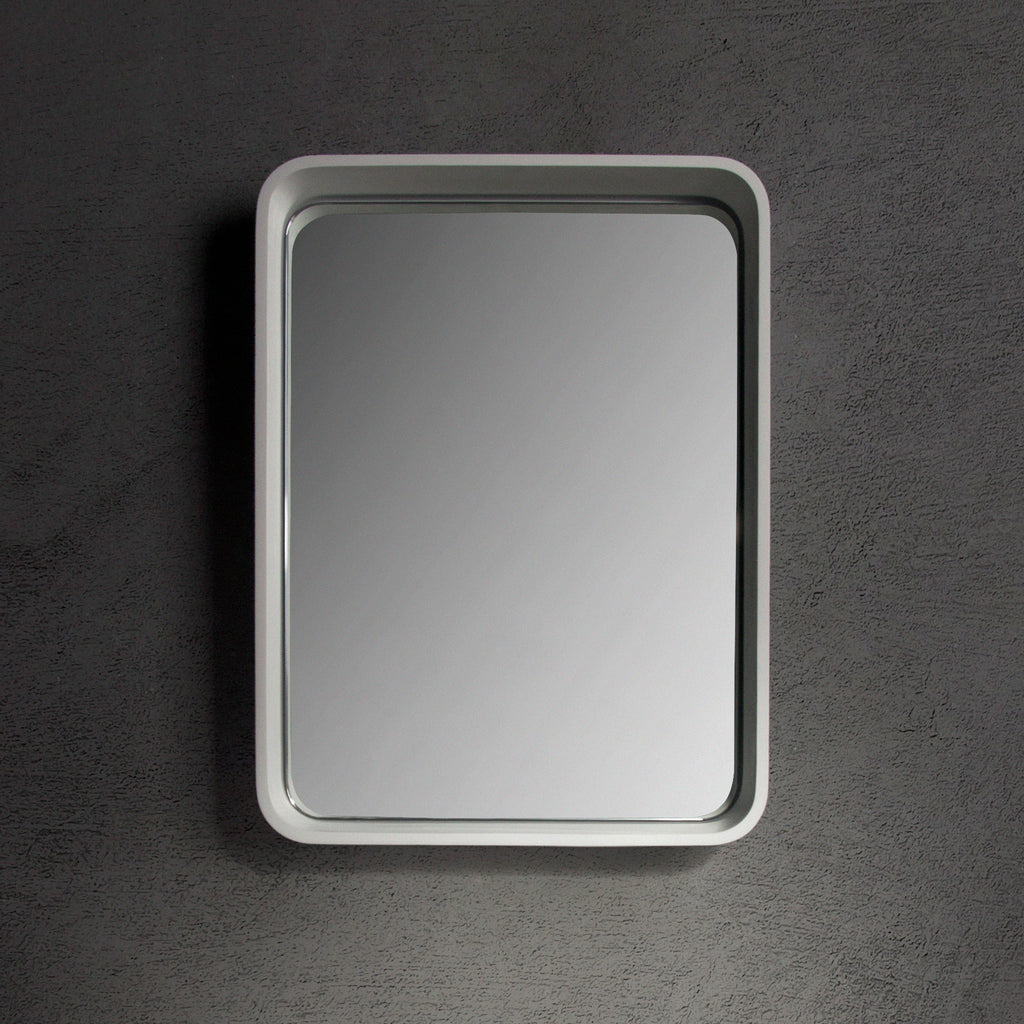 INFINITE | CIRQUE Mirror Shelf 45 | INFINITE Solid Surfaces