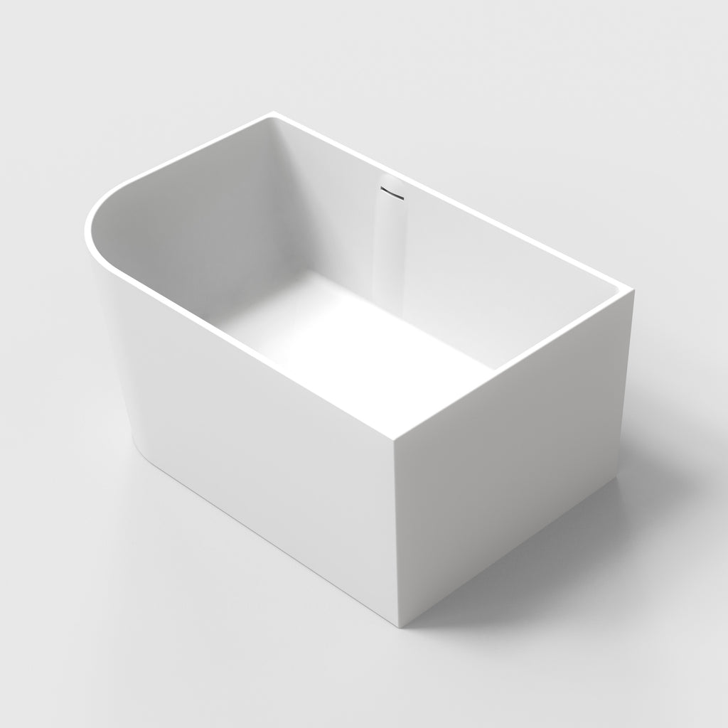 INFINITE | Siena 120R Bathtub | INFINITE Solid Surfaces