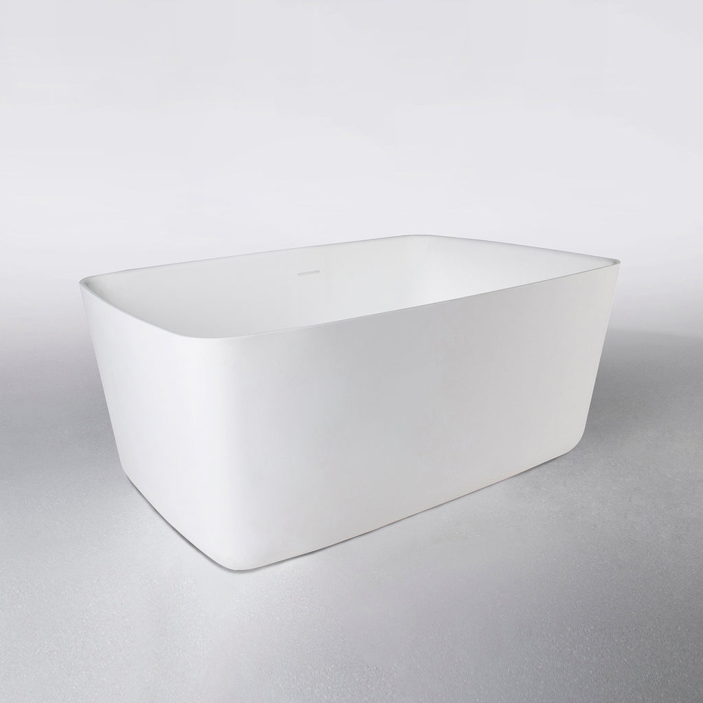 INFINITE | Niagara (Rounded Rectangle) 118 Bathtub | INFINITE Solid Surfaces