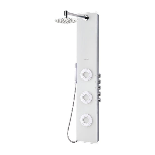 CRYSTAL-Shower Columns-INFINITE-訂造洗手盆,浴室翻新, small size bathtubs, custom-made bathtub HK,freestanding bathtub Hong Kong, 獨立式 浴缸 香港, premium bathtub brands HK, Where to buy bathtubs in Hong Kong, best custom bathroom furniture HK, Infinite Bath, Infinite浴缸, Cloakroom,Vanities, Mirrors,Bathroom Furniture, 浴室裝修,浴室 櫃 訂造
