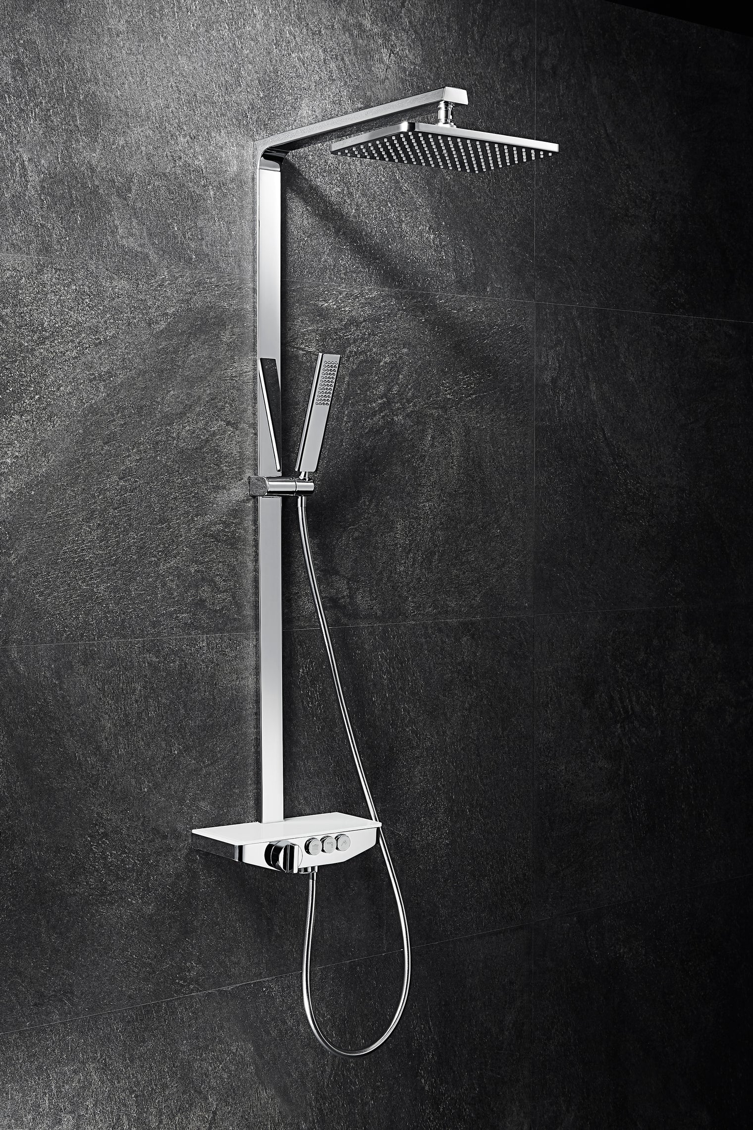 VIENNA Shower Set w/ Rainfall-Shower Sets-INFINITE-訂造洗手盆,浴室翻新, small size bathtubs, custom-made bathtub HK,freestanding bathtub Hong Kong, 獨立式 浴缸 香港, premium bathtub brands HK, Where to buy bathtubs in Hong Kong, best custom bathroom furniture HK, Infinite Bath, Infinite浴缸, Cloakroom,Vanities, Mirrors,Bathroom Furniture, 浴室裝修,浴室 櫃 訂造